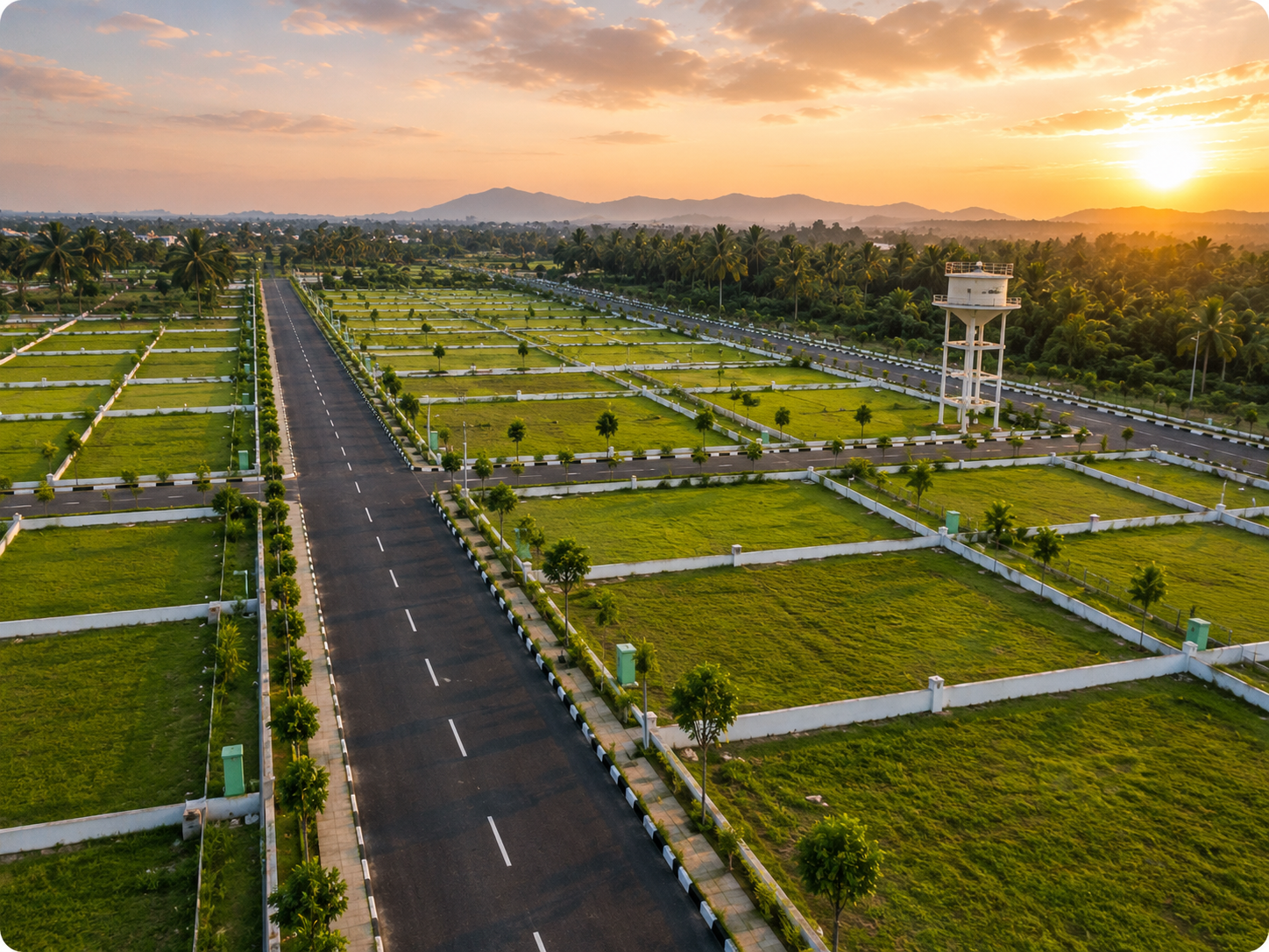 Premium gallery aerial view