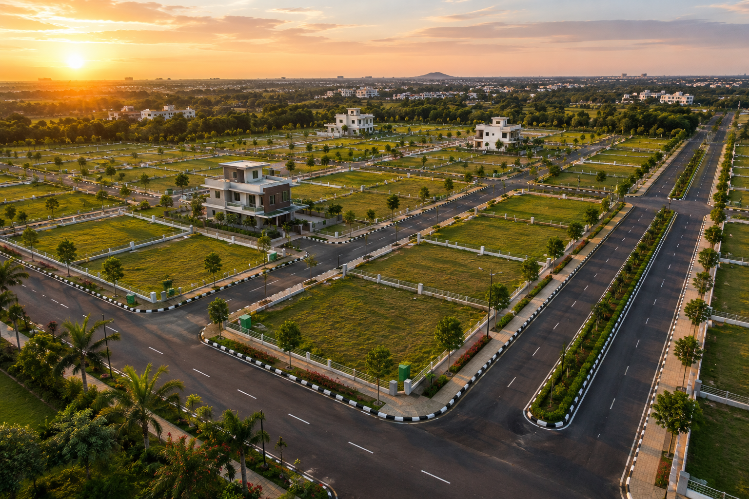 Devbhumi aerial project view