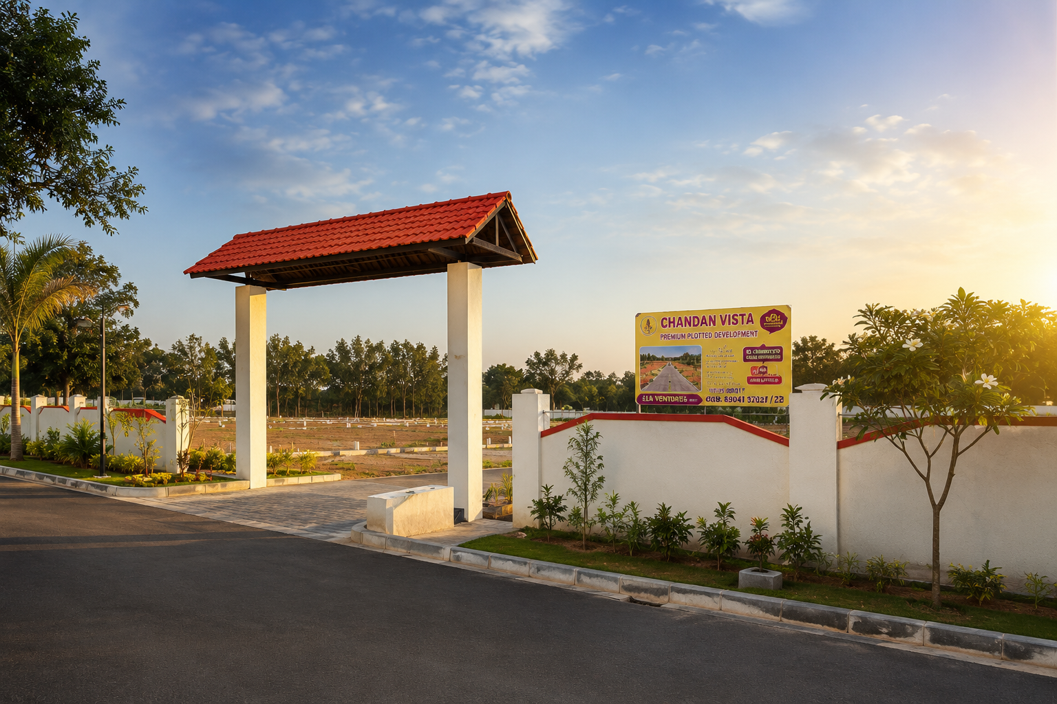 Chandan Vista entrance